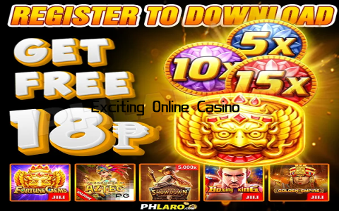 Exciting Online Casino Gaming Experience